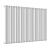 Радиатор стальной Empatiko Takt S1-1072-500 Mild White 1072x536 27 секций, вертикальный 1-трубчатый, боковое подключение, мягкий белый (Mild White)