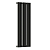 Радиатор стальной Empatiko Takt S1-352-1750 Coal Black 352x1786 9 секций, вертикальный 1-трубчатый, боковое подключение, черный угольный