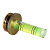 Пробка-уровень монтажная Valtec 1/2" НР, VTr.583.U.0004