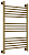 Полотенцесушитель водяной Сунержа Богема+ прямая 800х500 подключение универсальное, состаренная бронза