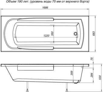 AKRILOVAYA_VANNA_AQUANET_EXTRA_170X70_MONTAZHNAYA_SKHEMA_1