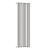 Радиатор стальной Empatiko Takt R1-352-1750 Cozy grey 352x1786 9 секций, вертикальный 1-трубчатый, нижнее правое подключение, серый (Cozy grey)