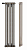 Радиатор стальной Zehnder Charleston Completto 2180 вертикальный двухтрубчатый, 6 секций, нижнее подключение, Technoline 0325 TL