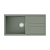 Мойка кухонная Omoikiri Kitagawa 100-WG artceramic / wind green