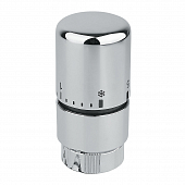 Термостатическая головка Carlo Poletti A40900R (жидкостный сенсор) M30x1,5 мм, латунь / хром матовый