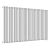 Радиатор стальной Empatiko Takt R1-1192-500 Mild White 1192x536 30 секций, вертикальный 1-трубчатый, нижнее правое подключение, мягкий белый (Mild White)