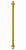 Полотенцесушитель водяной Сунержа Хорда ПП 600х195 подключение вертикальное / горизонтальное, золото