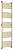 Полотенцесушитель водяной Сунержа Богема+ выгнутая 1900х500 подключение универсальное, золото матовое