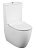 Унитаз-компакт VitrA Sento Rim-ex 9830B003-7203 Back to Wall, с тонким сиденьем с микролифтом