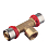 Тройник Tiemme ВР 26x1/2"x26 пресс, 1650105