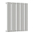 Радиатор стальной Empatiko Takt S1-592-500 Cozy grey 592x536 15 секций, вертикальный 1-трубчатый, боковое подключение, серый (Cozy grey)