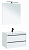 Комплект мебели для ванной комнаты Aquanet Lino 80, белый матовый