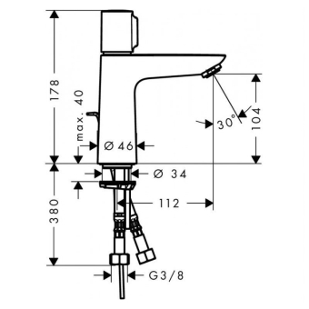 SMESITEL_DLYA_RAKOVINY_HANSGROHE_TALIS_SELECT_S_71750000_MONTAZHNAYA_SKHEMA_1