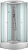 Душевая кабина Niagara NG-3301G 90x90 см, стекло матовое / профиль хром