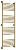 Полотенцесушитель водяной Сунержа Богема+ выгнутая 1500х500 подключение универсальное, состаренная латунь