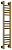 Полотенцесушитель водяной Сунержа Богема+ прямая 800х150 подключение универсальное, состаренная бронза