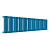 Радиатор стальной Empatiko Takt S1-1192-200 Dreamy Blue 1192x236 30 секций, вертикальный 1-трубчатый, боковое подключение, синий (Dreamy Blue)