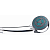 Ручной душ Melodia MKP20573/ MKP20573P 3-функциональный, D65мм, хром / серый / зеленый