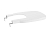 Крышка для биде Roca Debba 8069D200B, supralit / белый