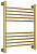 Полотенцесушитель водяной Сунержа Богема+ прямая 600х500 подключение универсальное, золото матовое