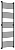 Полотенцесушитель водяной Сунержа Богема+ выгнутая 1900х600 подключение универсальное, черный матовый