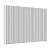 Радиатор стальной Empatiko Takt S2-1072-500 Mild White 1072x536 27 секций, вертикальный 2-трубчатый, боковое подключение, мягкий белый (Mild White)