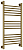 Полотенцесушитель водяной Сунержа Богема+ прямая 800х400 подключение универсальное, состаренная бронза