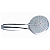 Ручной душ Melodia MKP20555/ MKP20555BL 3-функциональный, D100мм, хром