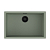 Мойка кухонная Omoikiri Yamakawa 75-U/ I-WG artceramic / wind green