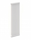 Радиатор стальной Zehnder Charleston Completto 2180 вертикальный двухтрубчатый, 12 секций, боковое подключение, черный