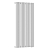 Радиатор стальной Empatiko Takt R1-472-1750 Silk White 472x1786 12 секций, вертикальный 1-трубчатый, нижнее правое подключение, белый шелковистый