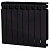 Радиатор биметаллический Rifar Monolit 500, 8 секций, боковое подключение, антрацит