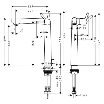 SMESITEL_DLYA_RAKOVINY_HANSGROHE_TALIS_S_72115000_MONTAZHNAYA_SKHEMA_1