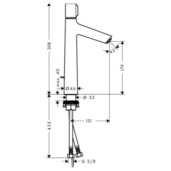 SMESITEL_DLYA_RAKOVINY_HANSGROHE_TALIS_SELECT_S_72044000_MONTAZHNAYA_SKHEMA_1