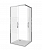 Душевой уголок Good Door Antares CR-100-W-CH профиль хром, стекло прозрачное с узором