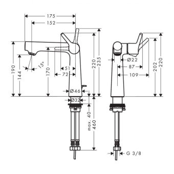SMESITEL_DLYA_RAKOVINY_HANSGROHE_TALIS_S_72113000_MONTAZHNAYA_SKHEMA_1
