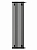 Радиатор стальной Zehnder Charleston Completto 2180 вертикальный двухтрубчатый, 10 секций, боковое подключение, черный