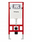 Система инсталляции для унитазаTECE TECEspring 9555001 со смывным бачком, высота 1144 мм