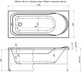 AKRILOVAYA_VANNA_AQUANET_WEST_160X70_MONTAZHNAYA_SKHEMA_1